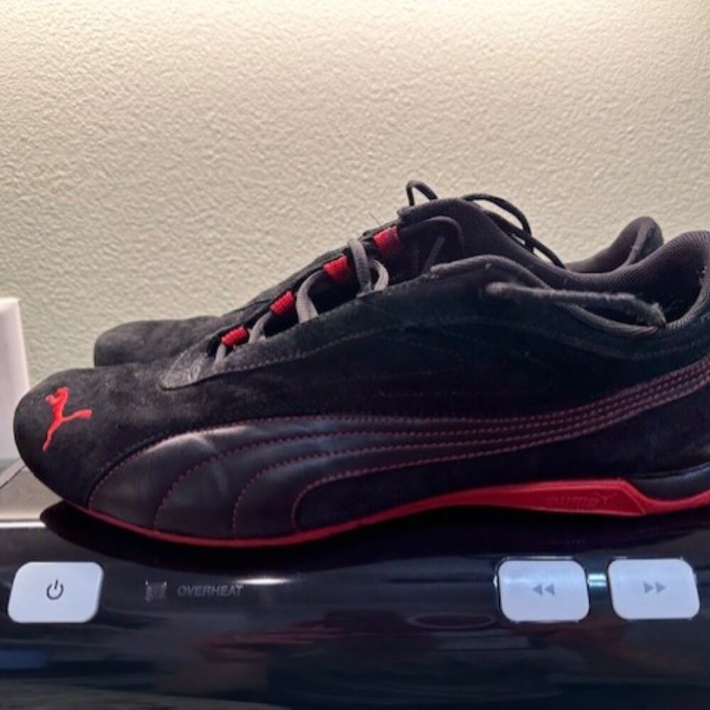 Puma Red and Black Speed Cat SpeedCat Shoes